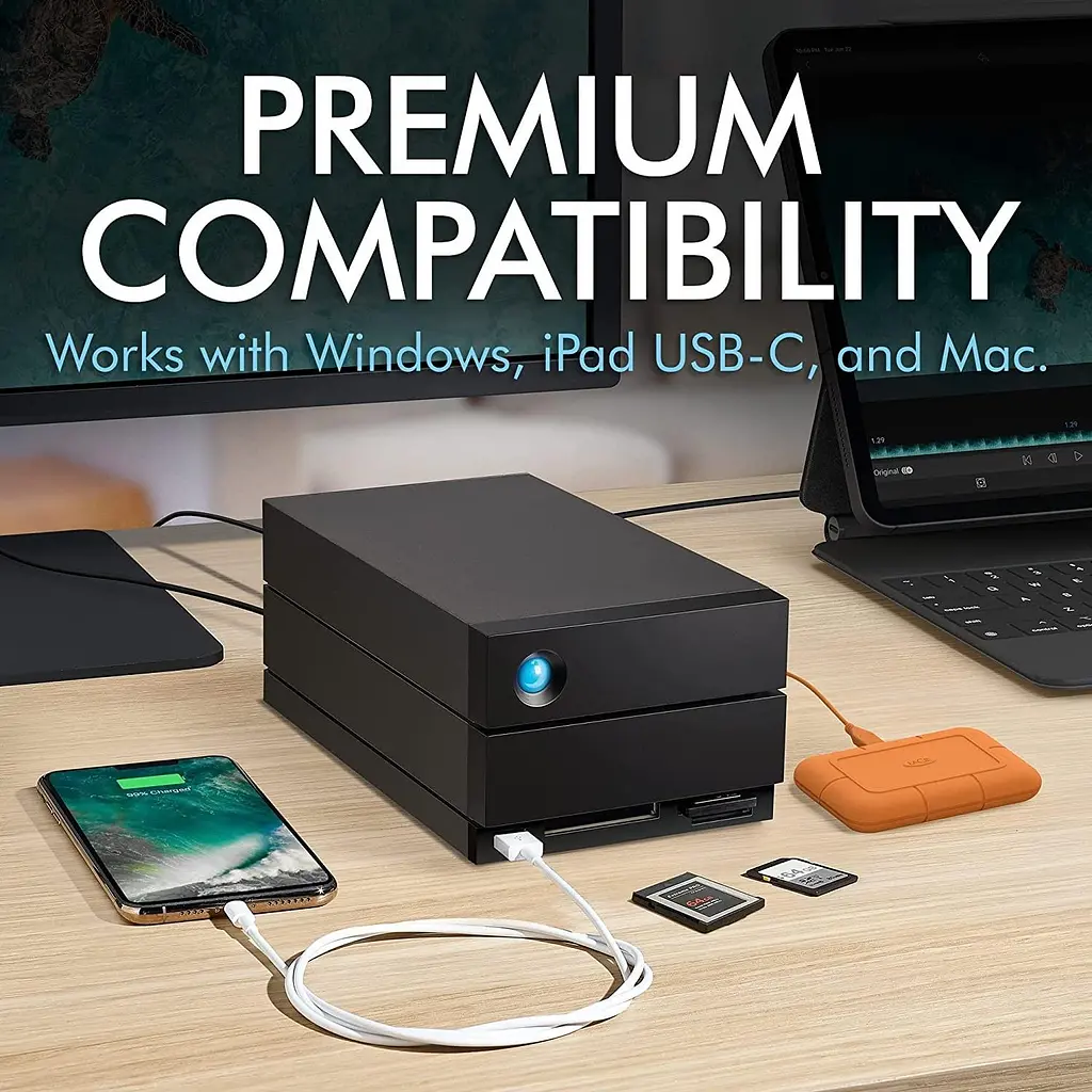 Зовнішній жорсткий диск LACIE 3.5" 28TB (STLG28000400) - фото 6