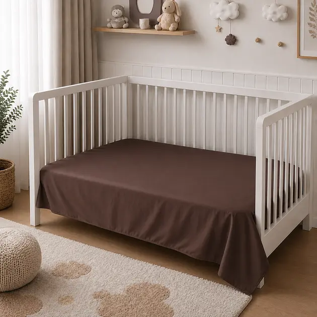 Комплект постільної білизни MirSon BABY Satin Premium Cacao Active 110 x 140 см (2200013489870) - фото 3