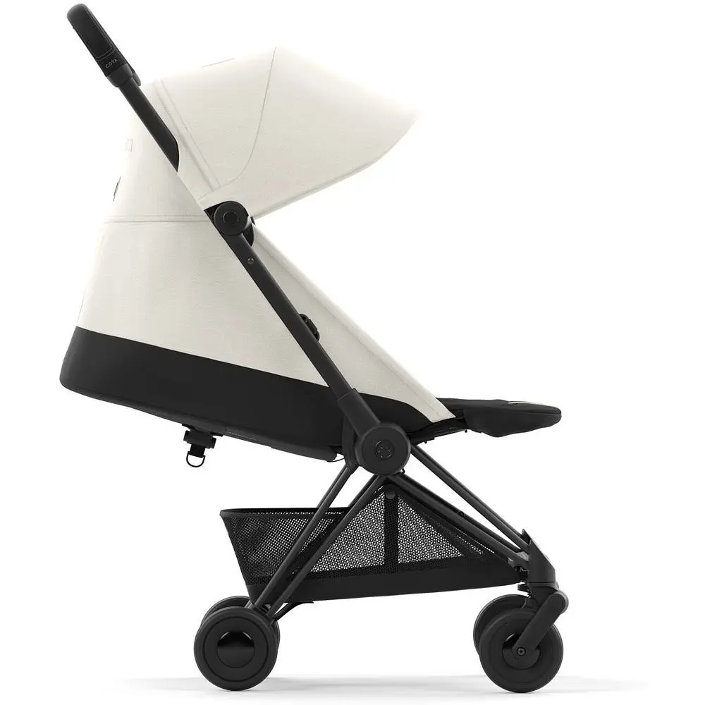 Прогулочная коляска Cybex Coya Matt Black Off White, белый (522004335) - фото 5