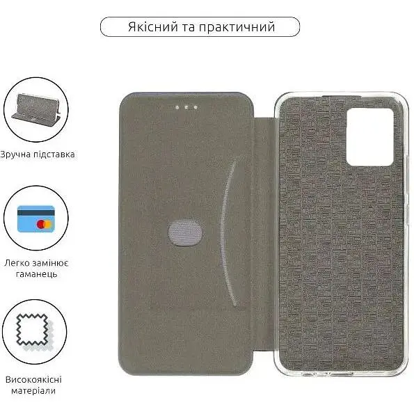 Чохол-книжка BeCover Exclusive для Motorola Moto G54 / G54 Power Dark Green (710233) - фото 4