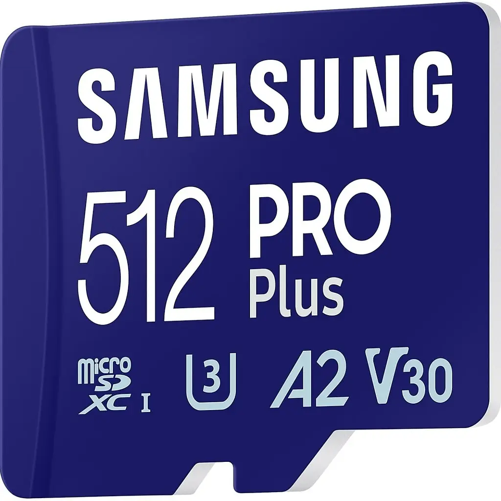 Карта пам'яті Samsung microSDXC PRO Plus 512GB Class 10 UHS-I U3 V30 A2 + USB Reader (MB-MD512SB/WW) [134223] - фото 4