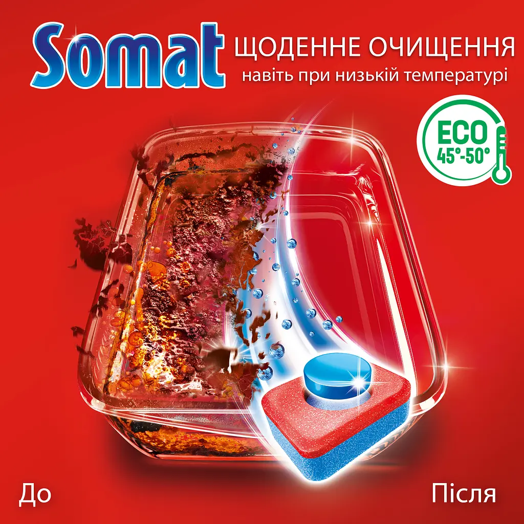 Таблетки для посудомоечной машины Somat All in 1 Extra 85 шт. - фото 3