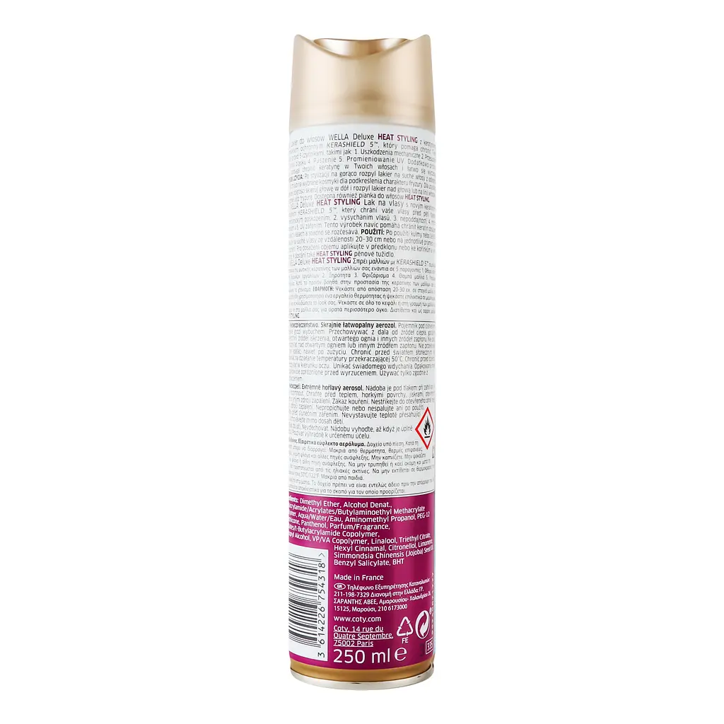 Лак для волос Wella Deluxe Heat Styling 250 мл - фото 3