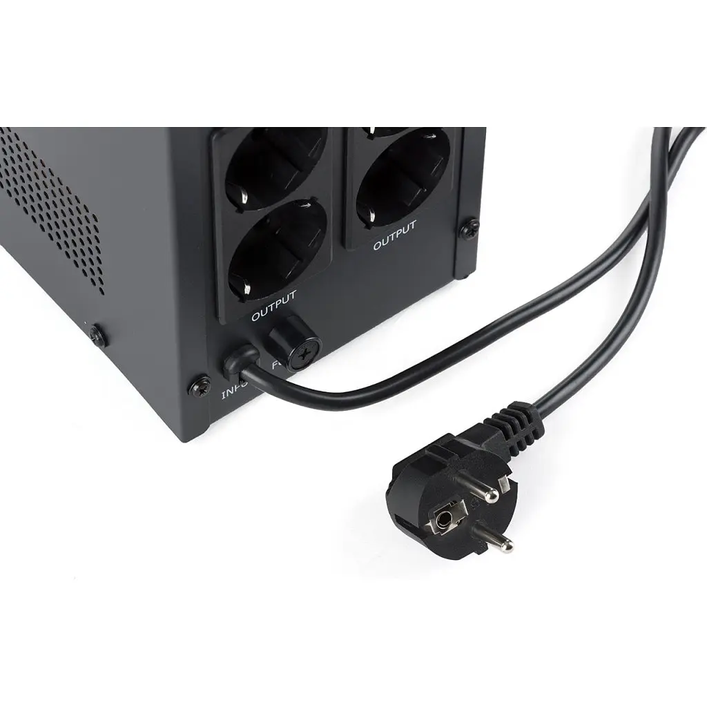 Устройство бесперебойного питания Vinga LED 1500VA metal case (VPE-1500M) - фото 11