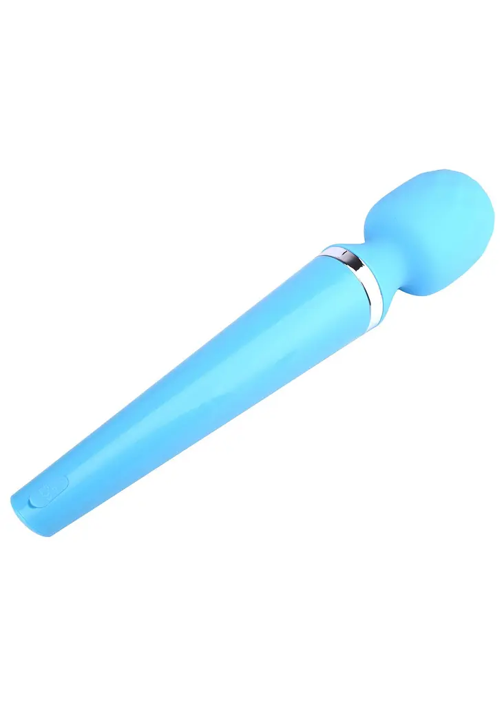Вібромасажер B - Series Magic Massager Genius, 31.5 см (блакитний) - фото 3