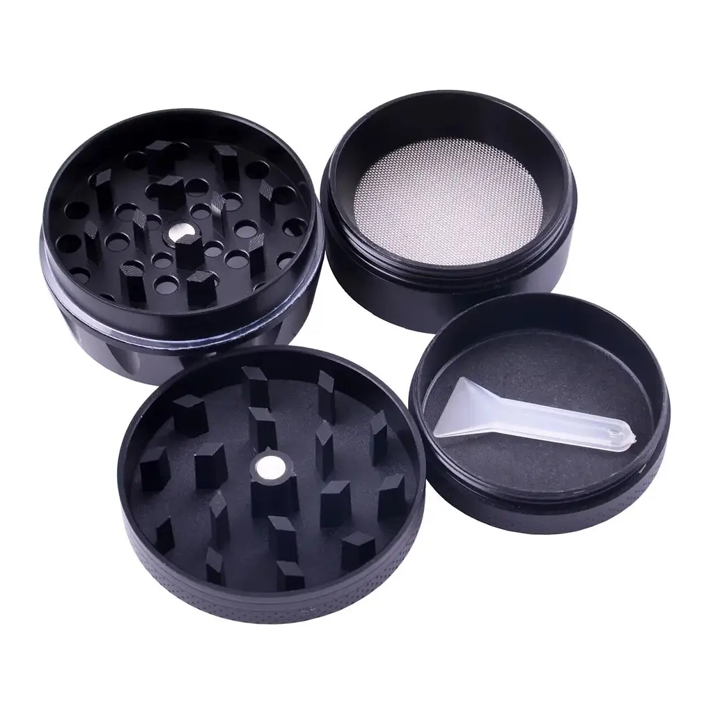 Гриндер для подрібнення тютюну Ashtray HL-199 Black (10872) - фото 2