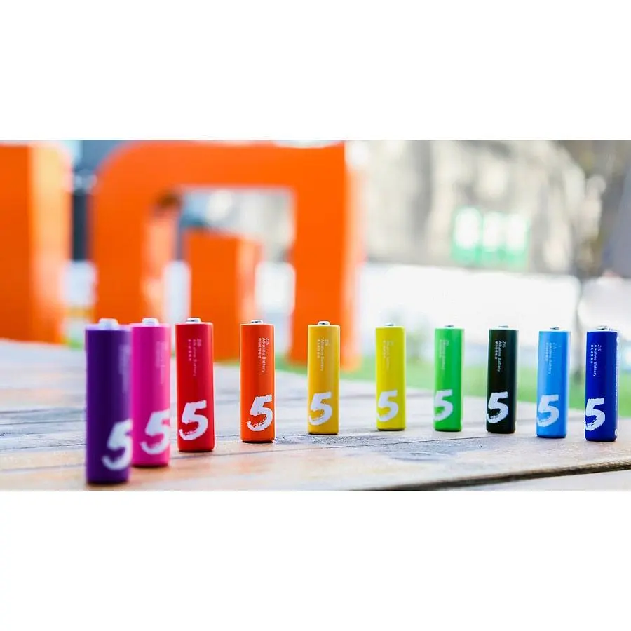 Батарейки ZMI Rainbow AA batteries 1 шт [14450] - фото 8