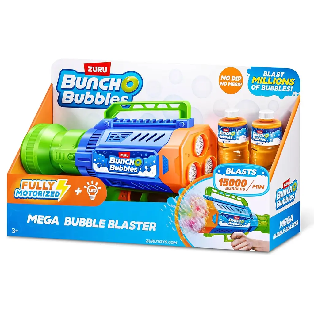 Ігровий набір BUNCH O BUBBLES серії "Large" S1 - БЛАСТЕР З МИЛЬНИМИ БУЛЬБАШКАМИ - фото 8