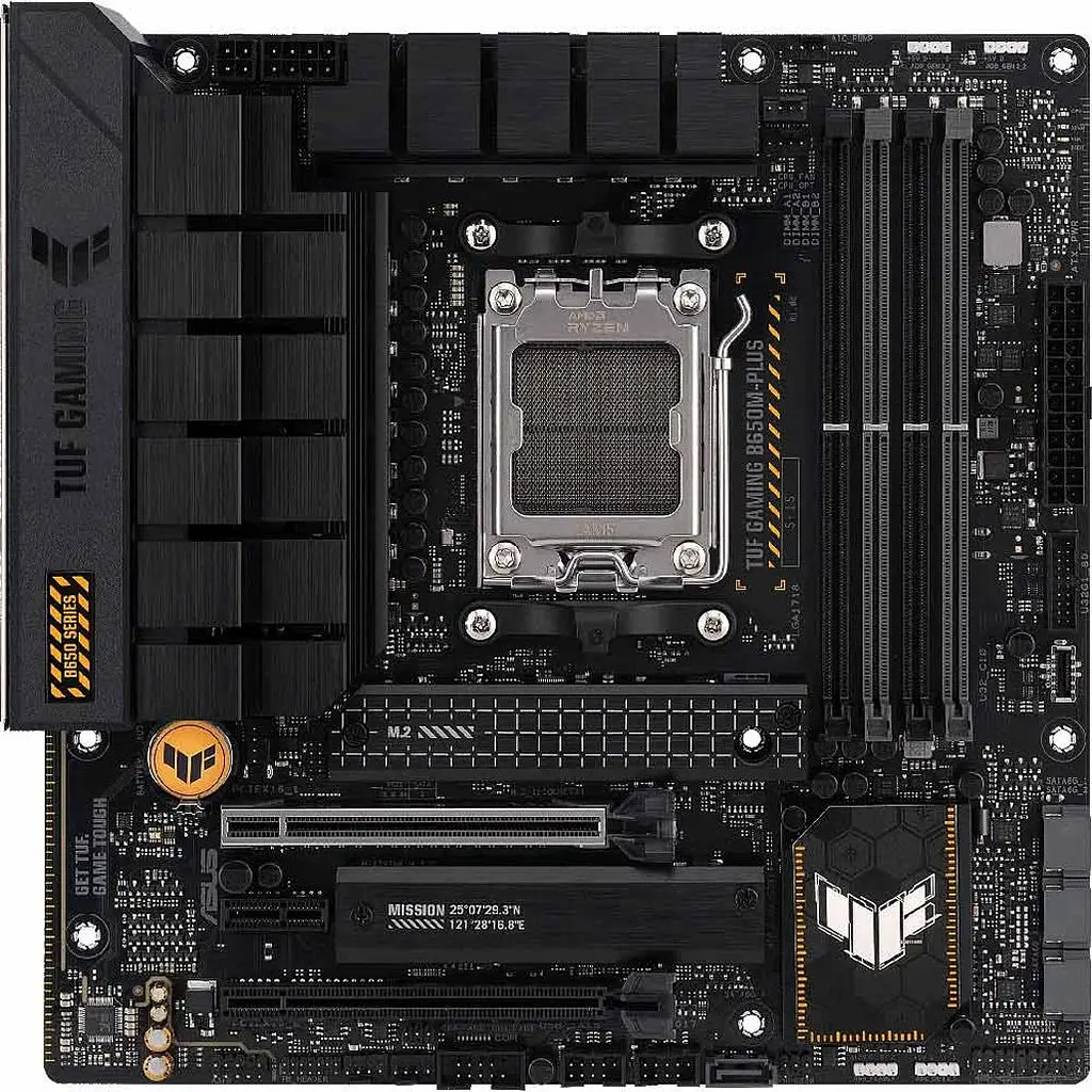 Материнська плата Asus TUF Gaming B650M-Plus (90MB1BG0-M0EAY0) [175810] - фото 2