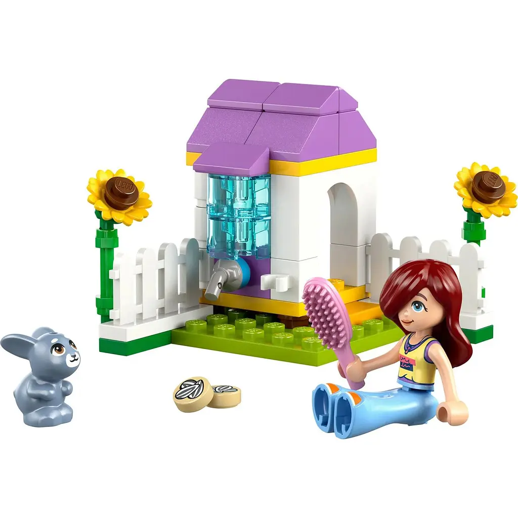 Конструктор LEGO Friends Садовая избушка для кролика 46 деталей (30722) - фото 2