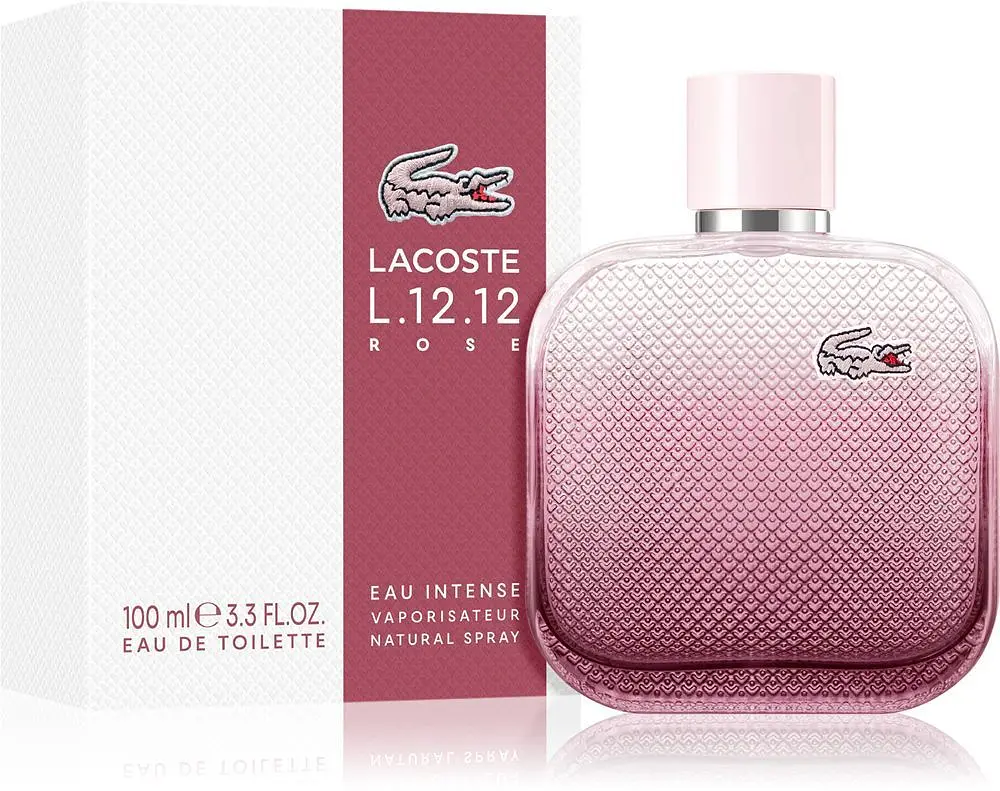 Туалетная вода Lacoste L.12.12 Rose Eau Intense 100 мл - фото 2