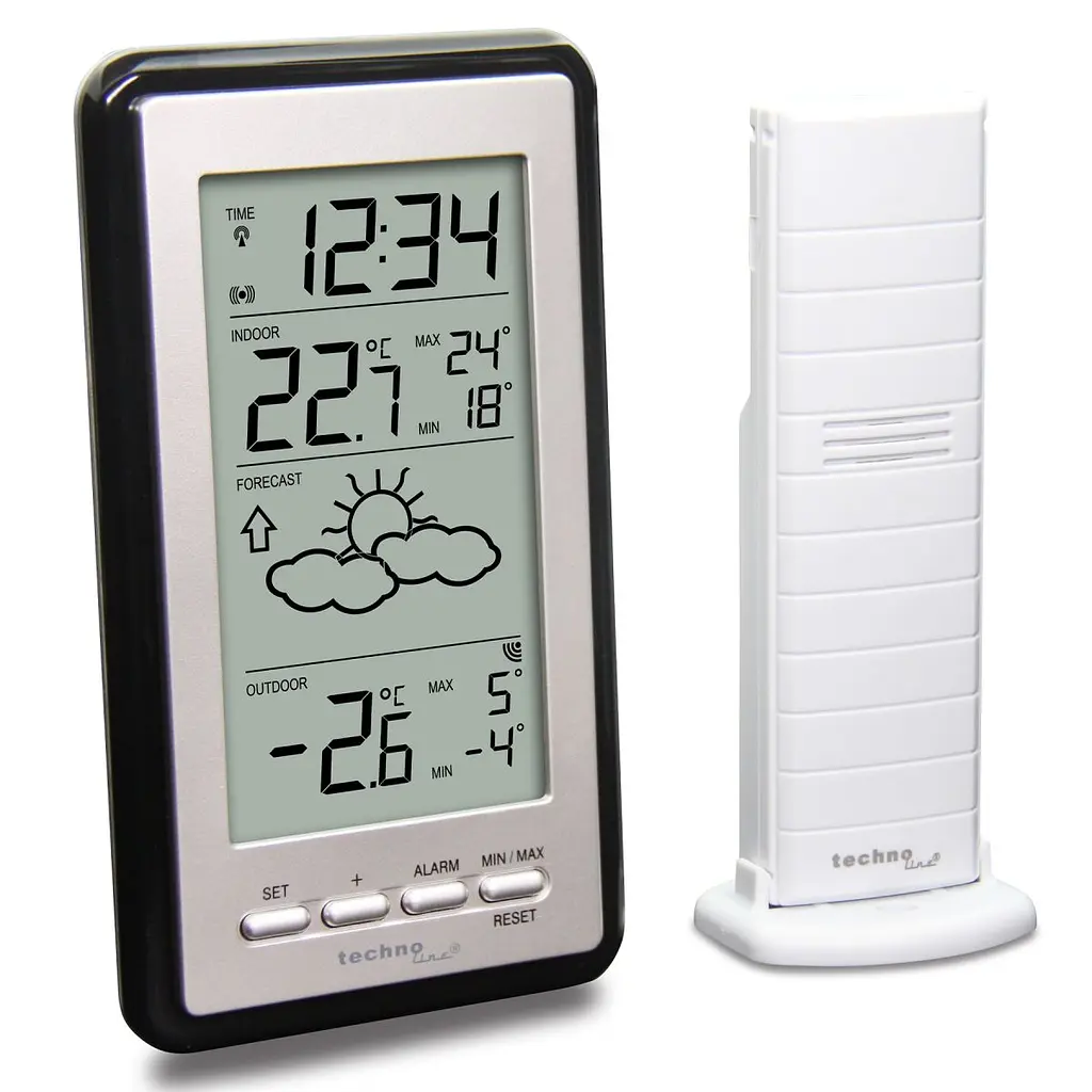 Метеостанція Technoline WS9130 Silver/Black (WS9130) - фото 6