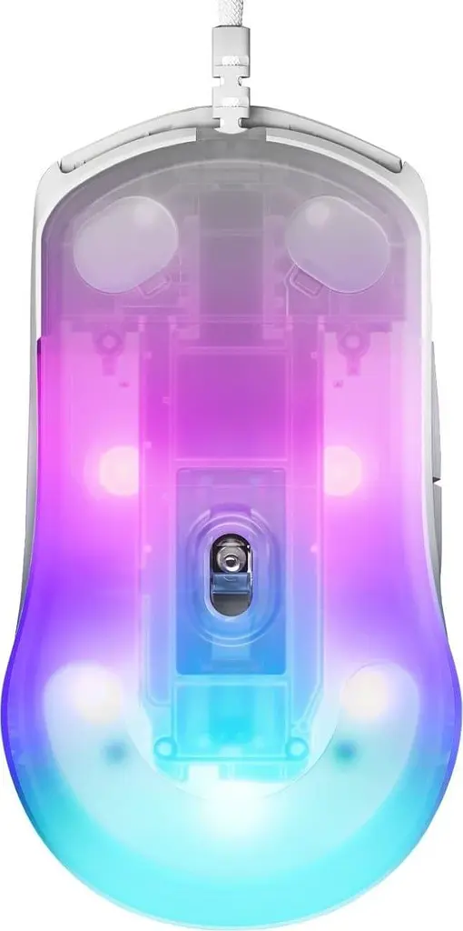 Миша SteelSeries Rival 3 Gen 2 RGB White (62516) - фото 5