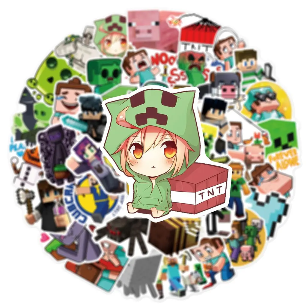 Стикерпак GeekLand Minecraft 50 штук - фото 6