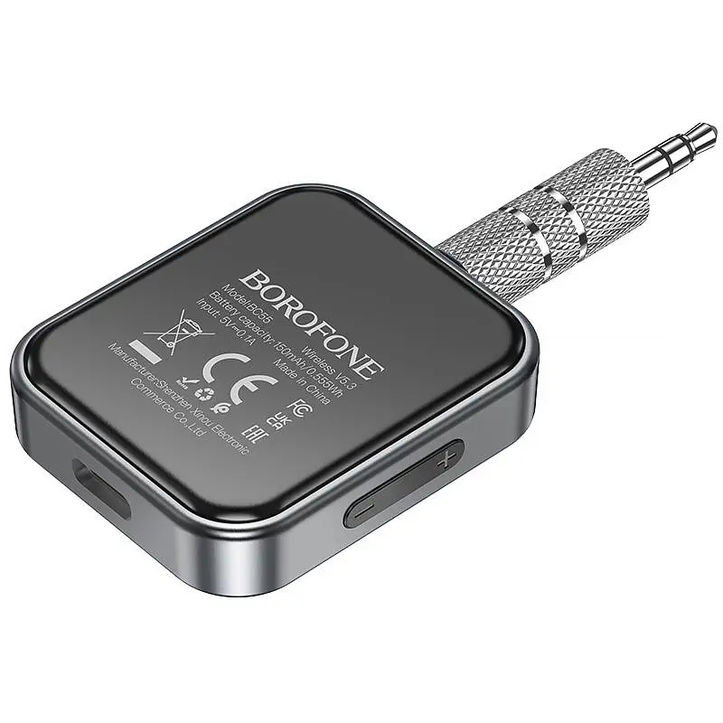 Bluetooth аудио ресивер Borofone BC55 Suave (AUX 3.5mm) - фото 5