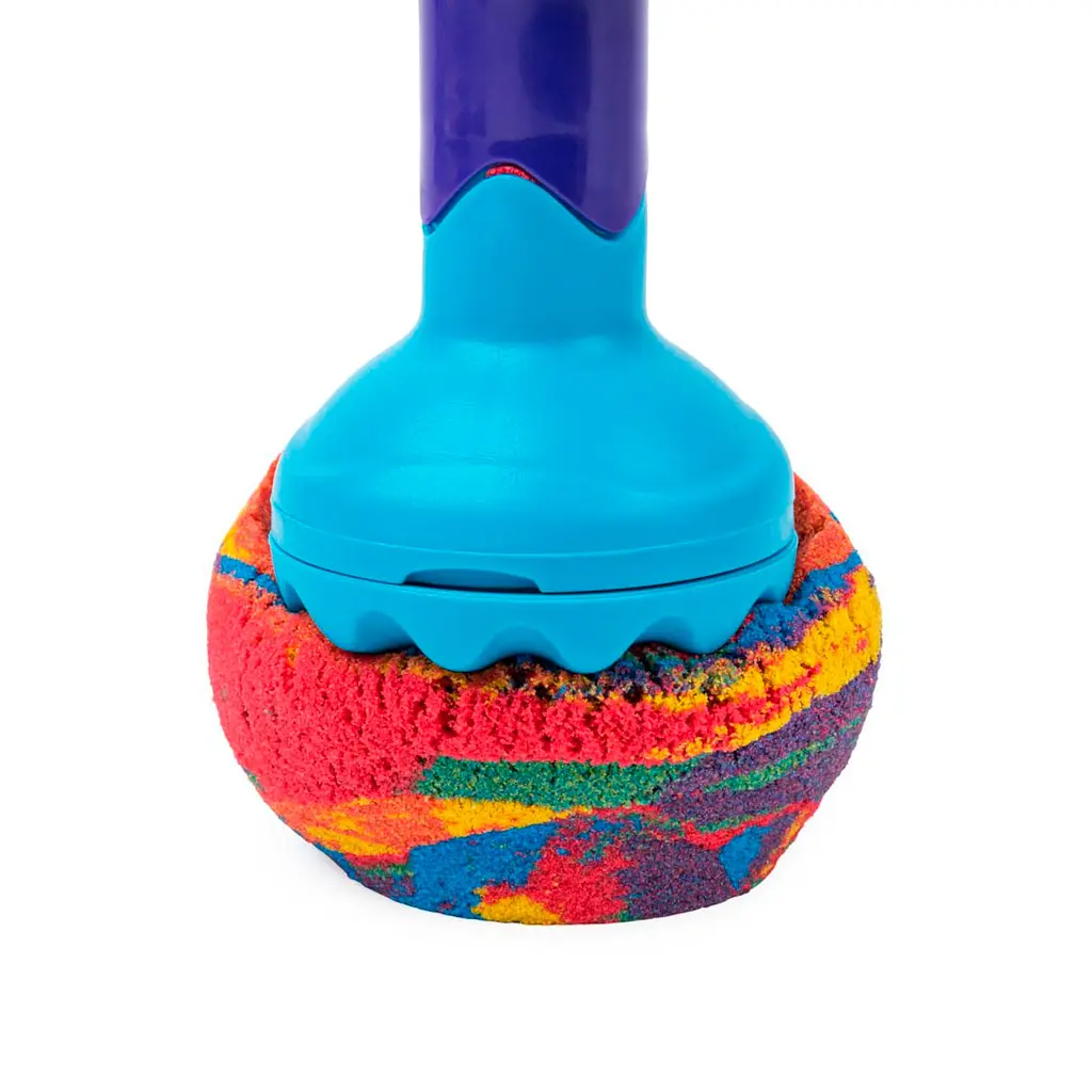 Набір кінетичного піску Kinetic Sand Райдужний мікс 383 г (71474) - фото 6