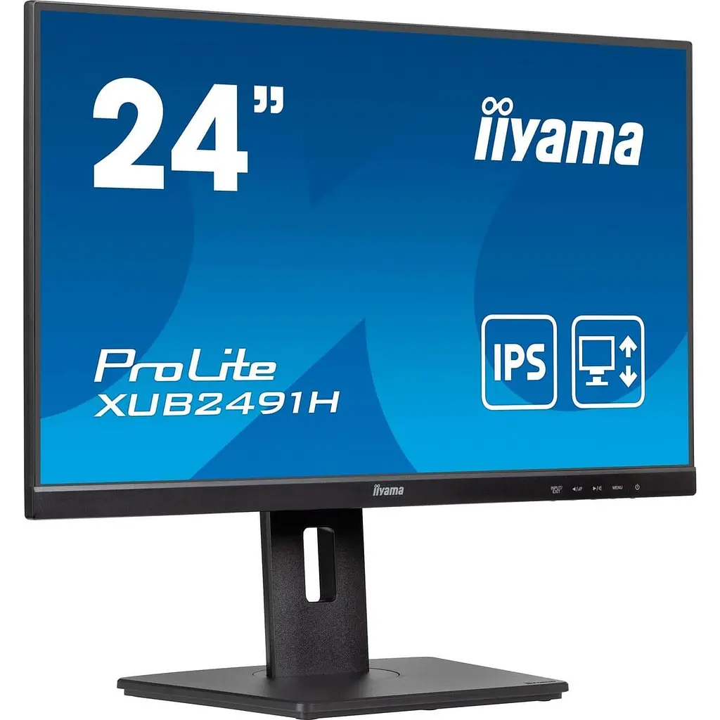 Монітор 23.8" Iiyama XUB2491H-B1 FHD IPS 100Hz (XUB2491H-B1) - фото 2