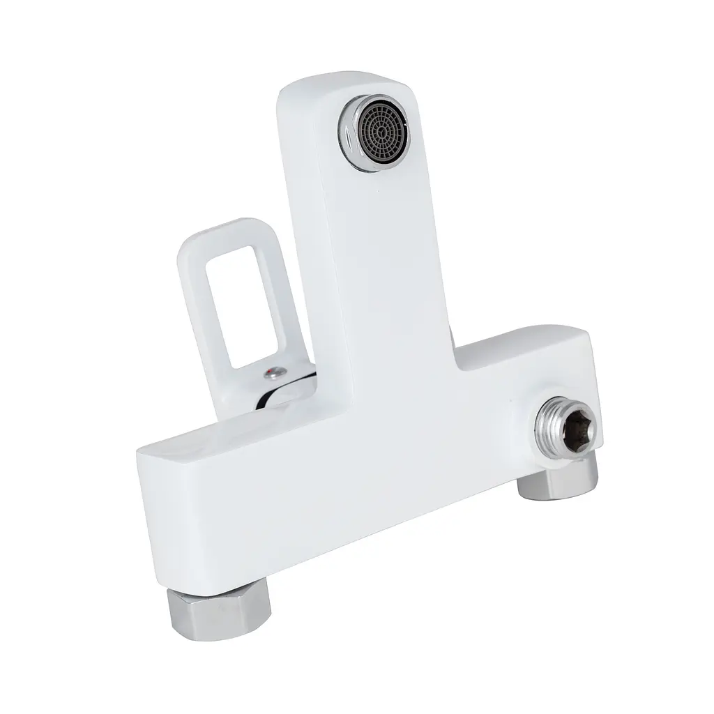 Змішувач для ванни Lidz Wawel 006 (з душовим гарнітуром) (k35) LDWAW006WHI45398 White, Білий - фото 3