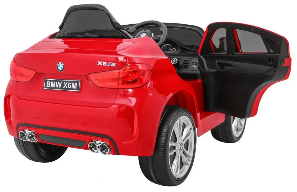 Електромобіль Ramiz BMW X6M пофарбований 12 В на пульті керування, блакитний (PA.JJ2199.EXL.NIE) - фото 7