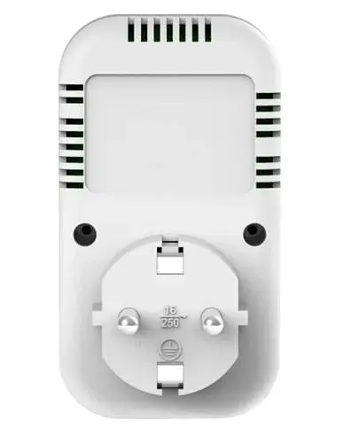 Реле напруги LED1, White, 1 розетка (220 В / 50 Гц) до 16 A / 3520 Вт ColorWay teh0027931 - фото 5