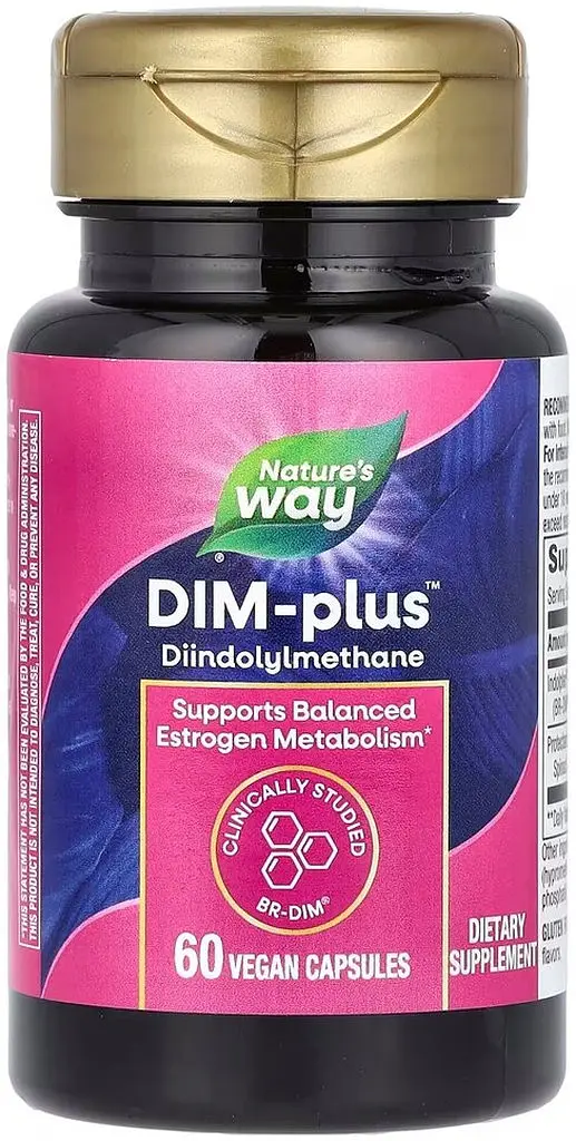 Натуральная добавка Nature's Way DIM-Plus Estrogen Metabolism, 60 вегакапсул - фото 2