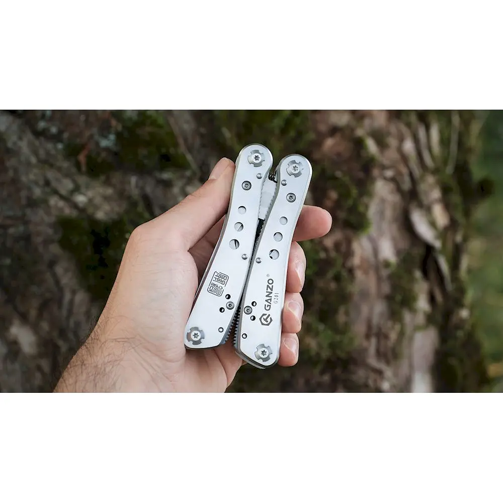 Мультитул Multi Tool Ganzo G201 Stainless Steel Edition 22 функций - фото 5