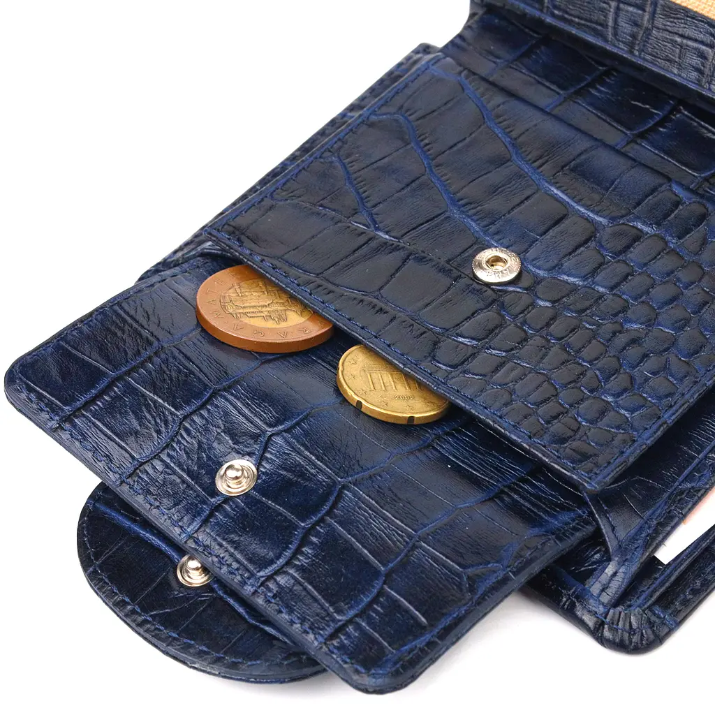 Кожаный женский кошелек Canpellini 10х13х1.5 см acs0025184 - фото 6