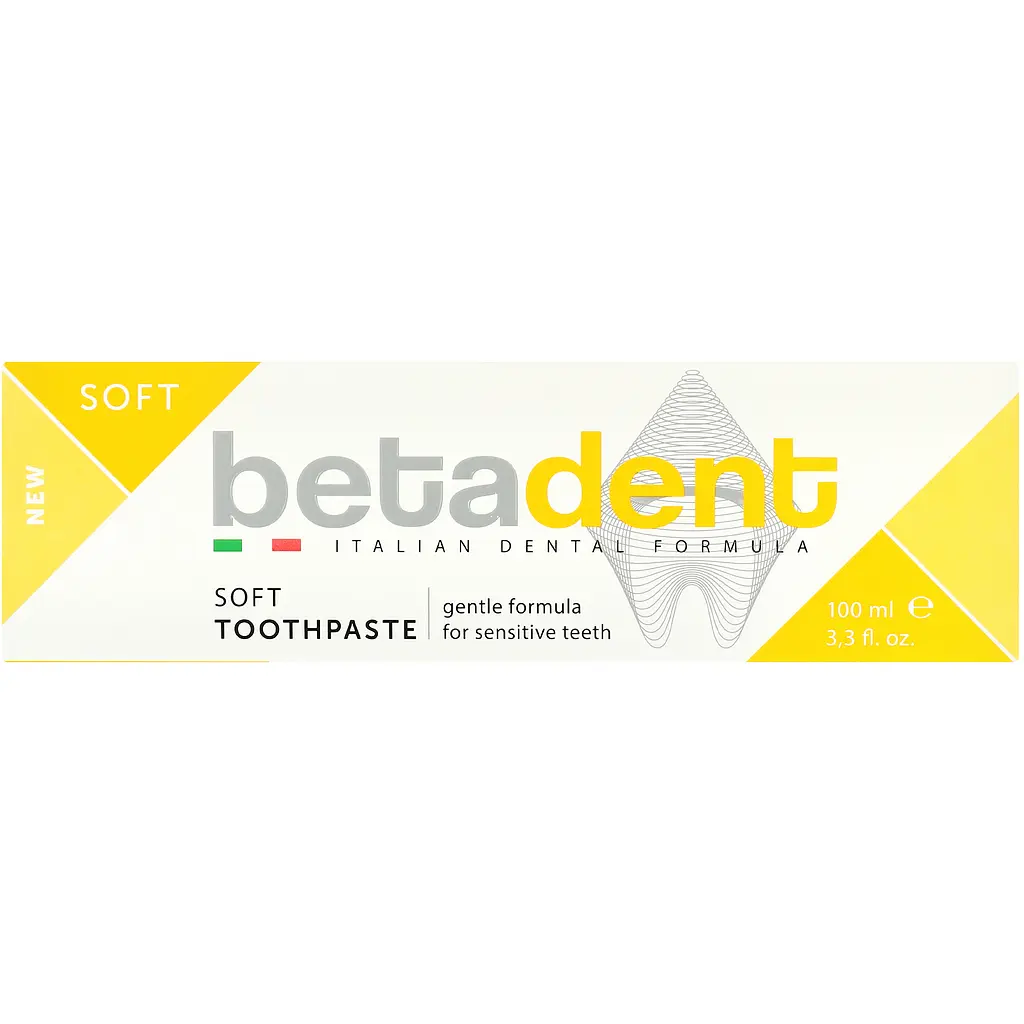 Зубна паста Betadent Soft Toothpaste 100 мл - фото 5