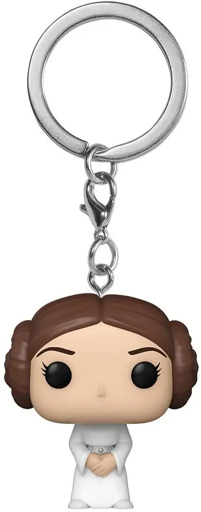 Фігурка-брелок Зоряні Війни Принцеса Лея Keychain Funko Pop Star Wars Princess Lea 4 см Trinket SW PL - фото 3