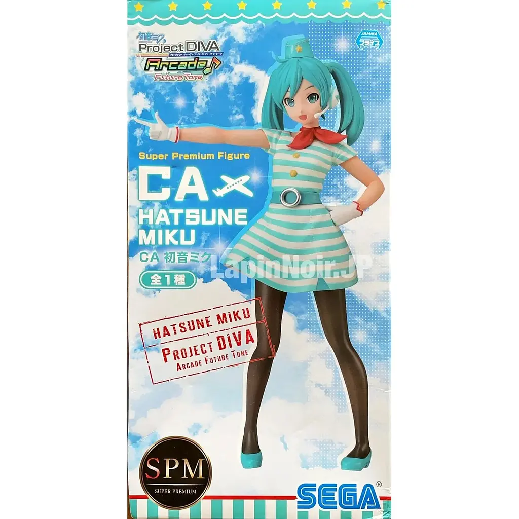 Фігурка Sega Вокалоїд Хацуне Міку Vocaloid Hatsune Miku 23 см S V HM CA 23 - фото 4