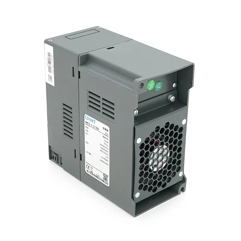 Перетворювач частоти CHINT NVF5-2.2/TD2, 2,2 кВт, 220В, 400Гц-max, векторний,1 фаза - фото 2