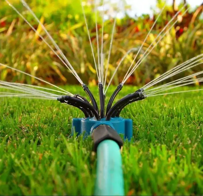Розумна система поливу Multifunctional Water Sprinkler розпилювач дощувач для поливу газону на 360 градусів - фото 5