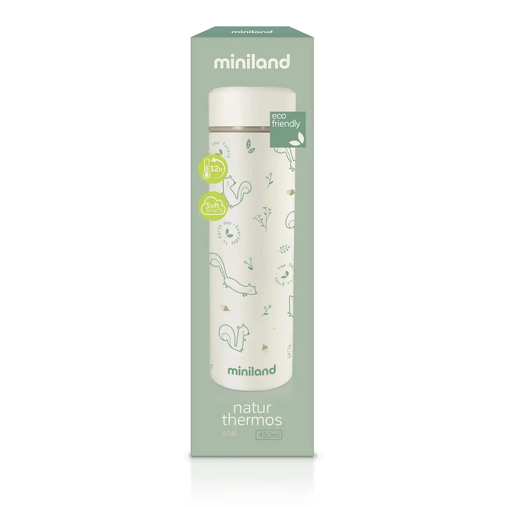 Термос Miniland Natur Chip, білий, 450 мл (89262) - фото 3