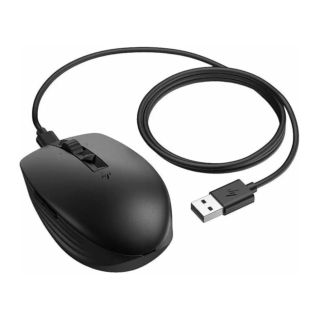 Мишка HP 710 Silent Rechargeable Wireless Black (6E6F2AA) - фото 2