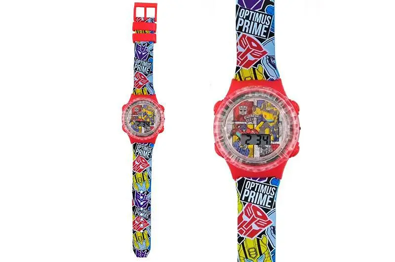 Годинник KH75/004L Transformers зі світлом, дисплей-бокс р. 32x12,5x13 см - фото 2