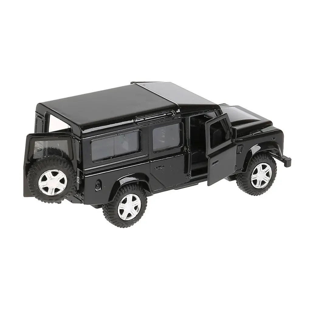 Автомодель Технопарк Land Rover Defender, 1:32, чорний (DEFENDER-BK) - фото 4