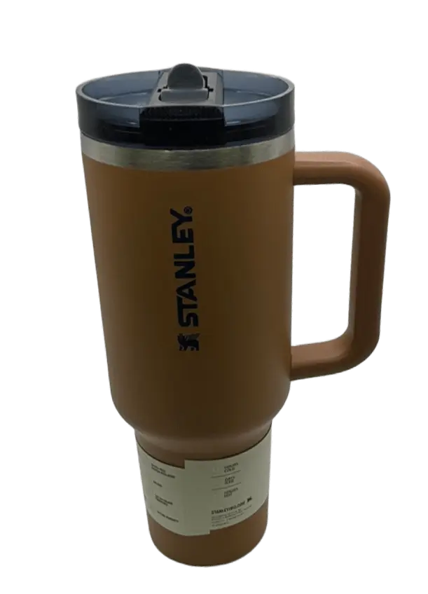 Термос термочашка Stanley Quencher ProTour Flip Straw Tumbler з нержавіючої сталі Caramel Brown 1,18 л KT7001976 - фото 9