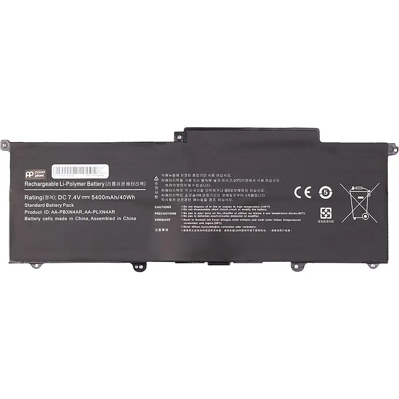 Акумулятор PowerPlant для ноутбуків SAMSUNG 900X3B (AA-PLXN4AR) 7.4V 5400mAh (NB490189)