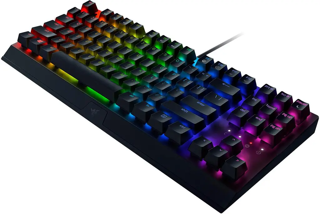 Клавіатура USB Razer BlackWidow V3 TKL Green Switch (RZ03-03490700-R3R1) UA - фото 3