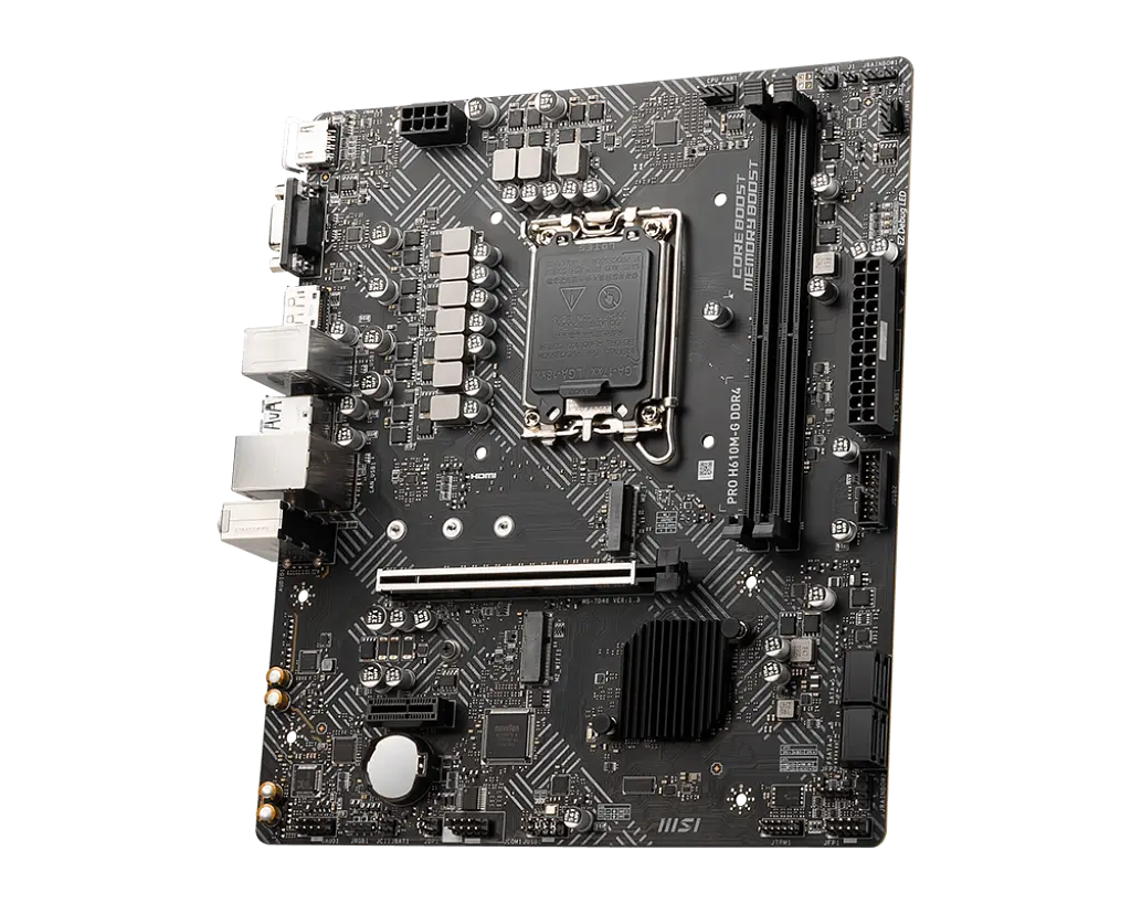 Материнська плата MSI H610M-G Pro DDR4 LGA 1700 (PRO H610M-G DDR4) - фото 2
