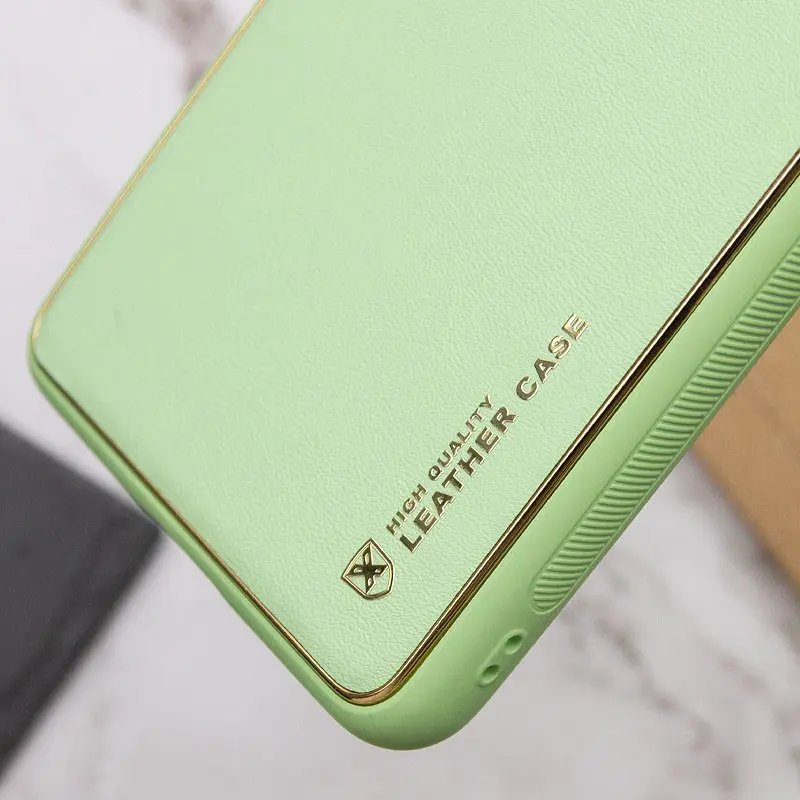 Шкіряний чохол Xshield для Samsung Galaxy A04s Зелений / Pistachio - фото 3