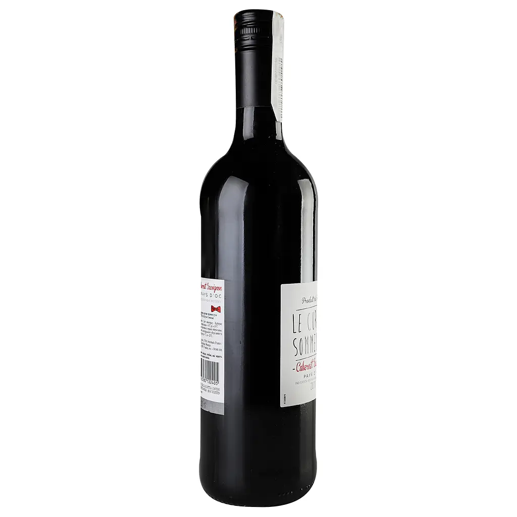 Вино Le Curieux Sommelier Cabernet Sauvignon, червоне, сухе, 0,75 л - фото 3