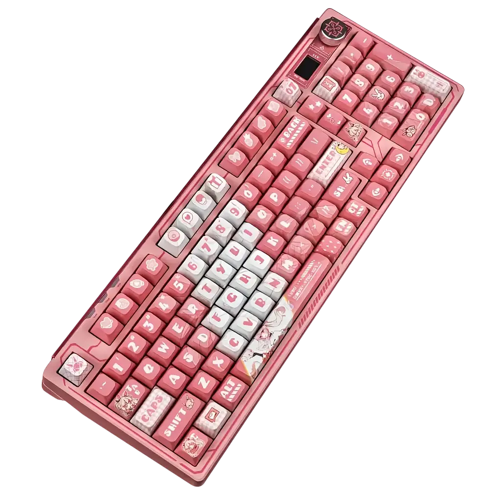 Клавіатура VALKYRIE VK99 LV-BU Light Pink - фото 2