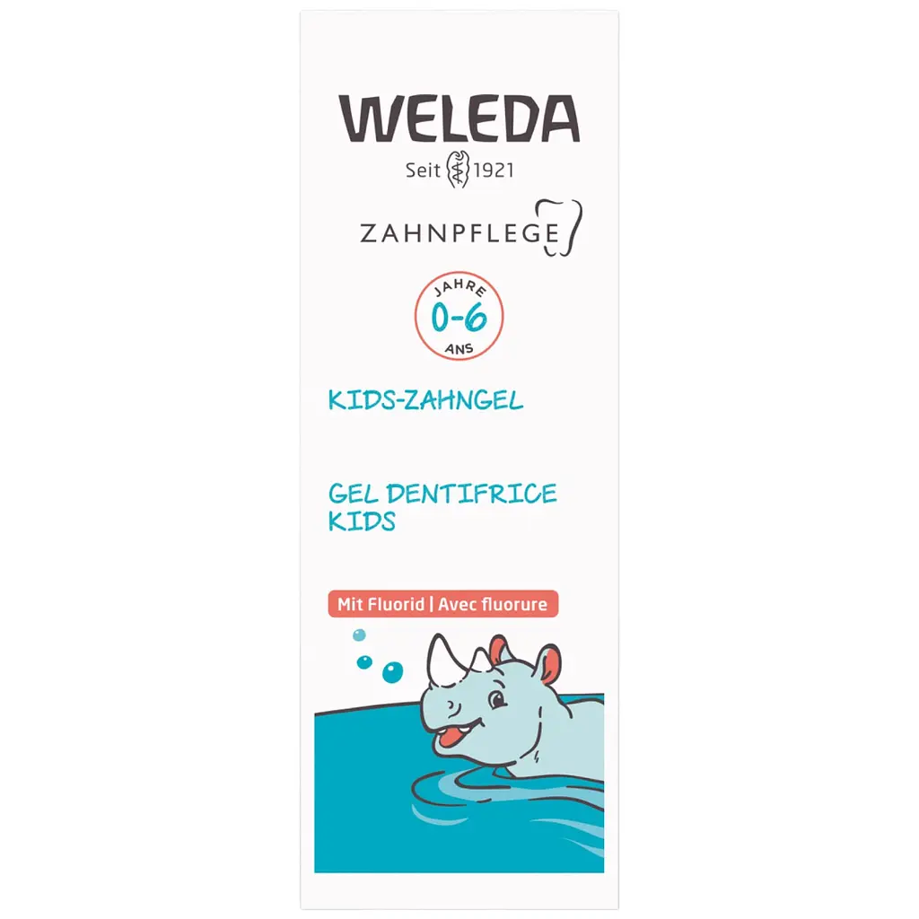 Зубний гель Weleda Kids для дітей 0-6 років з фтором 50 мл - фото 2