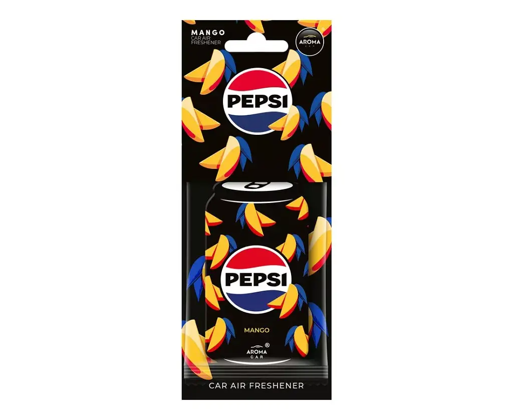 Ароматизатор в авто Aroma Car Pepsi Max Cellulose Mango (5904224113605) - фото 2