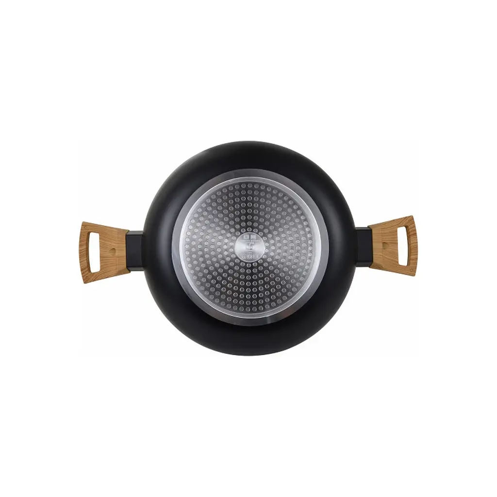 Каструля Bergner Earth black, з кришкою 28 см, 6 л (BG-32037-BK) - фото 5
