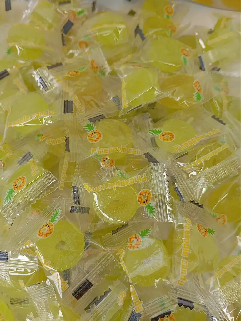 Льодяники Ананас Pineapple Candy 1кг - фото 2