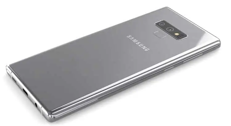 Смартфон Samsung Galaxy Note 9 N960U 8/512Gb 1SIM Cloud Silver - фото 2