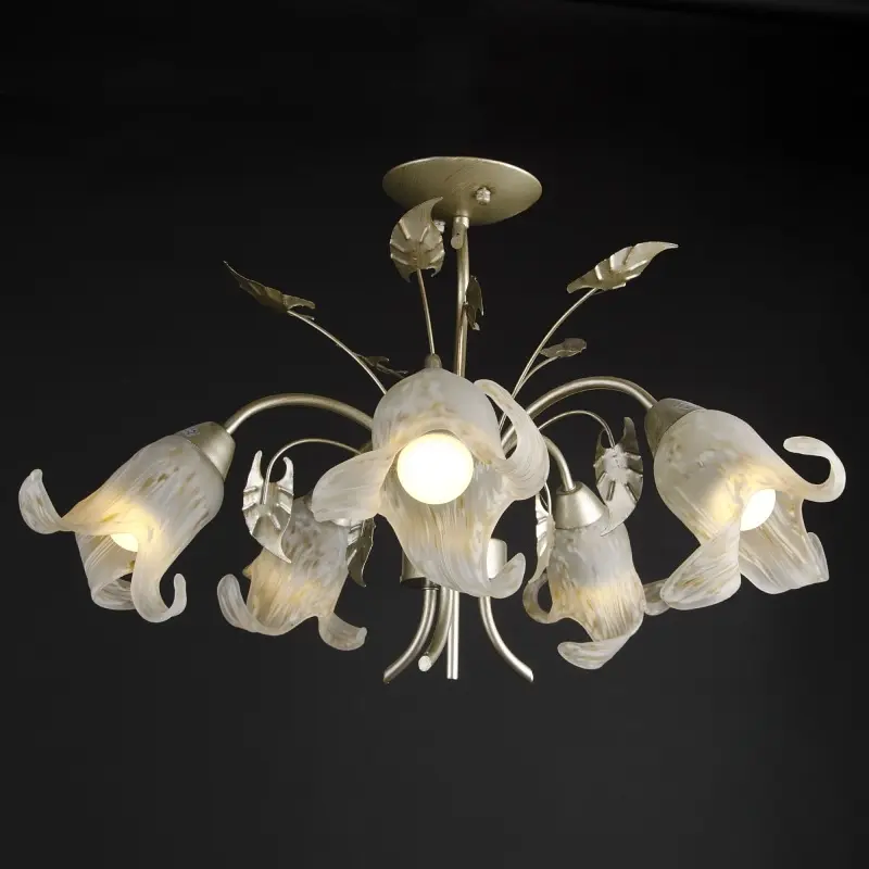 Люстра Brille флористика E14 60W G (BKL-167S/5) - фото 5