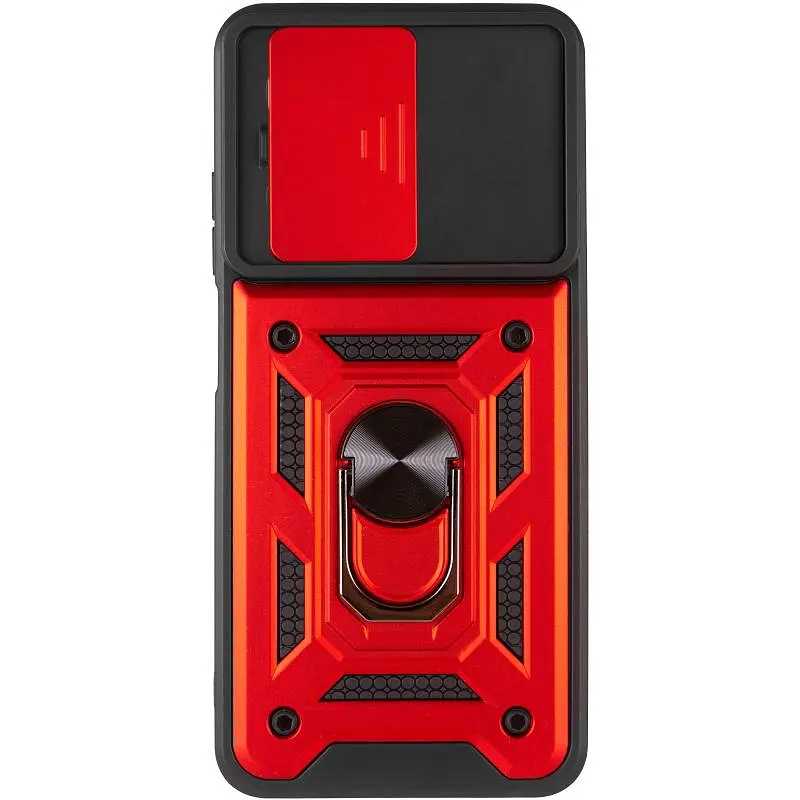 Чохол Ummi Camshield Serge Ring для Xiaomi Redmi A5 / Poco C71 Червоний / Red - фото 3